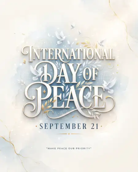 international day of peace inspirational social media post - International Friendship Day Ai Generated Artwork For Social Media Free Download