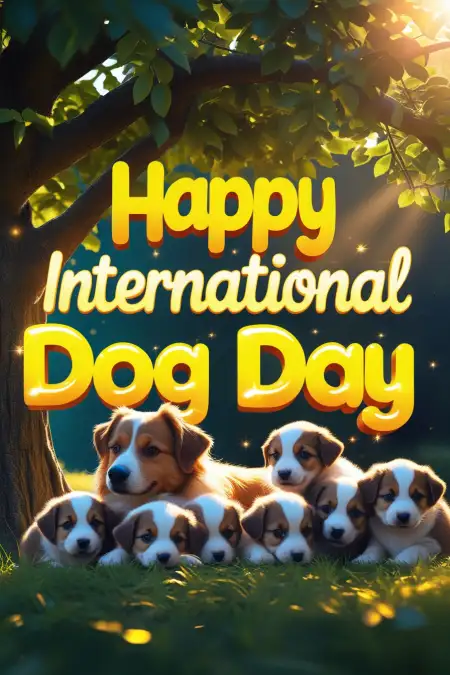 International Dog Day 2025 Celebration Ideas - Free Happy International Dog Day Download
