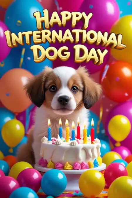 International Dog Day 2025 Greetings For Dog Lovers - Free Happy International Dog Day Download