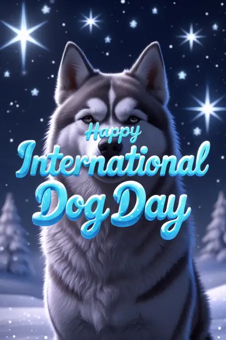International Dog Day 2025 Short Video Ideas - Free Happy International Dog Day Download