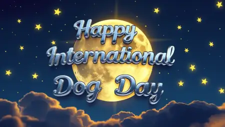 International Dog Day 2025 Transparent Png Download - Free Happy International Dog Day Download