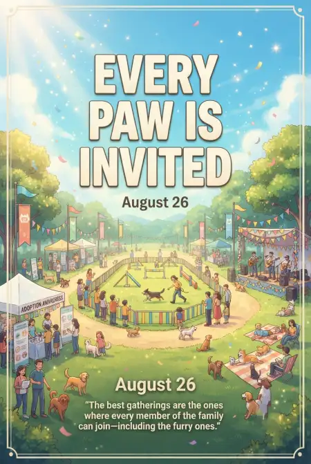International Dog Day 2026 Community Events - Free International Dog Day 2026 Download