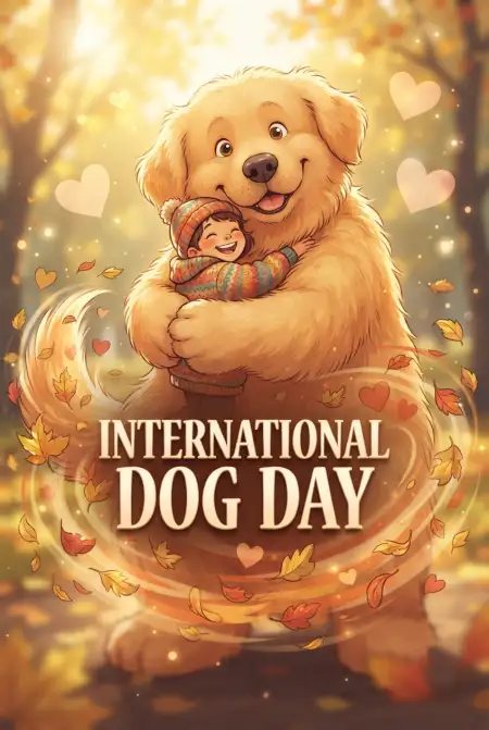 International Dog Day 2026 Facts About Dogs - Free International Dog Day 2026 Download
