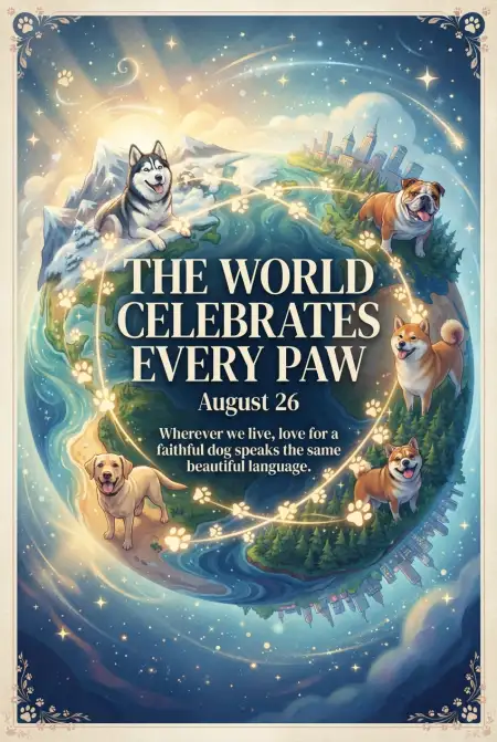 International Dog Day 2026 Global Dog Awareness - Free International Dog Day 2026 Download