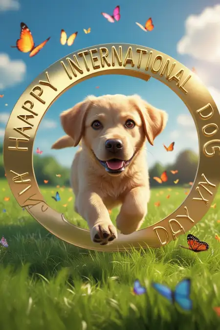International Dog Day Best Hashtags For Instagram - Free Happy International Dog Day Download