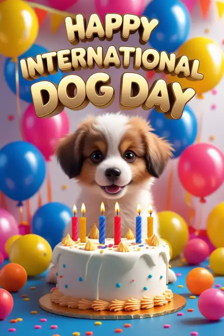International Dog Day Wishes For Boyfriend With Puppy - Free Happy International Dog Day Download
