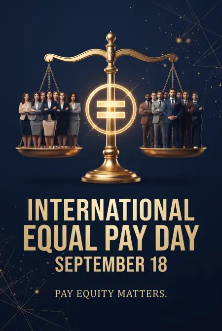 international equal pay day 2026 greeting - International Equal Pay Day 2026