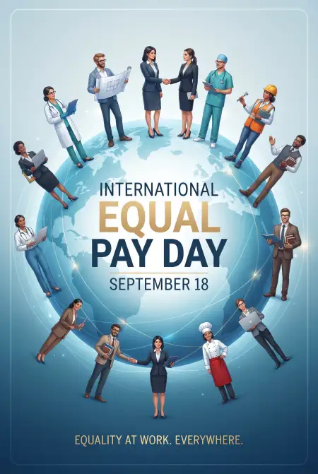 international equal pay day 2026 linkedin post - International Equal Pay Day 2026