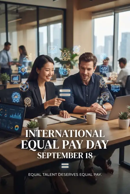 international equal pay day workplace post 2026