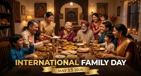 Free International Family Day 2026 Celebration Poster Image Download