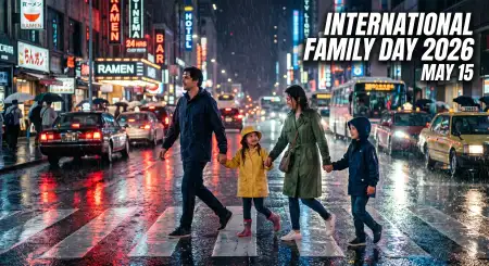 Free International Family Day 2026 Cinematic Family Artwork Image Download