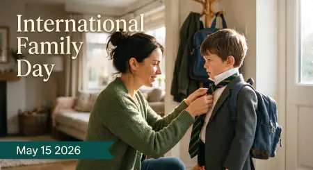 Free International Family Day 2026 Creative Banner Image Download