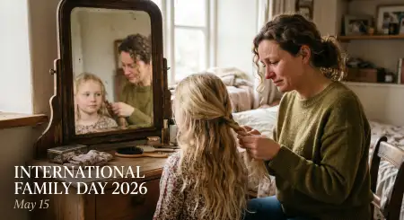 Free International Family Day 2026 Family Care Messages Image Download