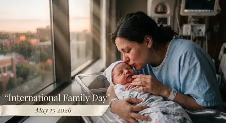Free International Family Day 2026 Family Care Quotes Image Download