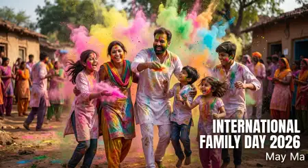 International Family Day 2026 Family Festival Images - Free Internationa Family Day 2026 Wishes Images Download