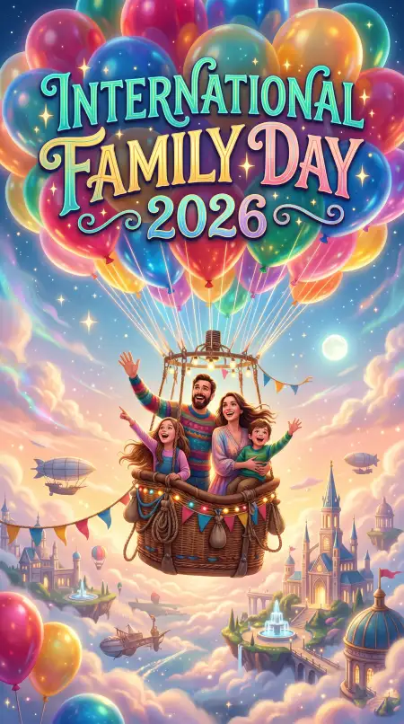 International Family Day 2026 Family Festival Poster - Free International Family Day 2026 Download