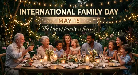 International Family Day 2026 Family Love Background - Free International Family Day 2026 Download