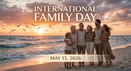 Free International Family Day 2026 Family Memories Quotes Image Download