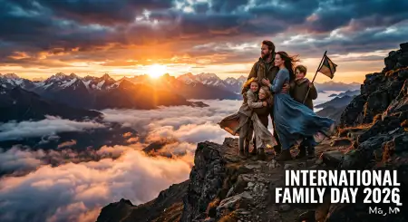 Free International Family Day 2026 Family Unity Wallpaper Image Download