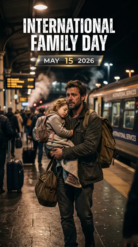 Free International Family Day 2026 Instagram Captions Image Download