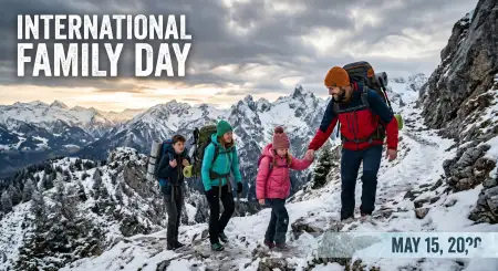 Free International Family Day 2026 Motivational Quotes Image Download