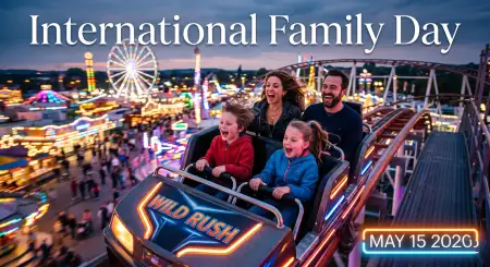 Free International Family Day 2026 Printable Poster Image Download