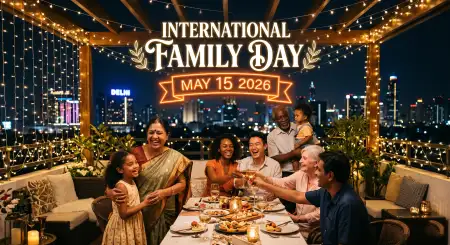 Free International Family Day 2026 Transparent Background Image Download