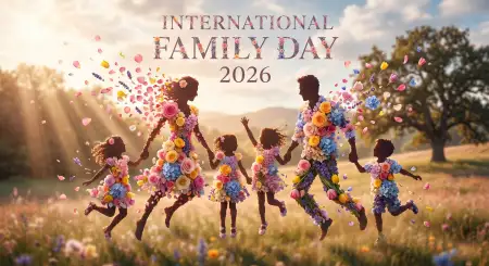 International Family Day 2026 Vector Background Design - Free International Family Day 2026 Download