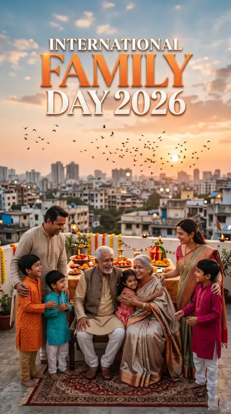 International Family Day 2026 Wishes For Parents And Children - Free International Family Day 2026 Download