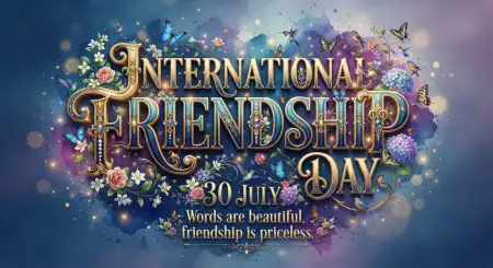 Free International Friendship Day Event Promotion Banner Background Image Download