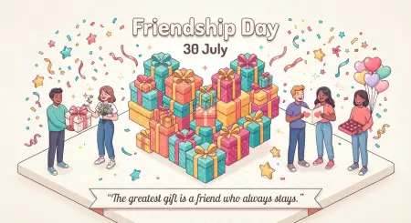 international friendship day whatsapp status image