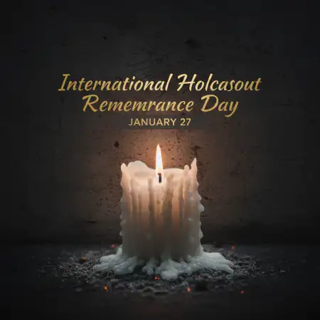 Free International Holocaust Remembrance Day Importance Background Download
