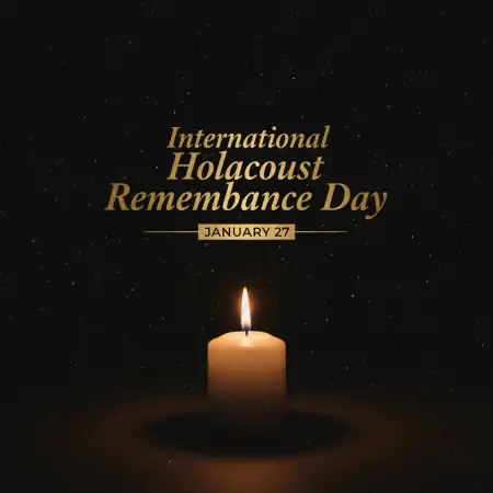 Free International Holocaust Remembrance Day Messages Background Download