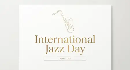 International Jazz Day 2026 Whatsapp Status - Free International Jazz Day 2026 Download