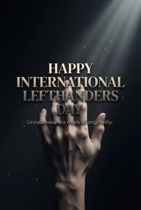 International Lefthanders Day Awareness Background - Free International Lefthanders Day 2026 Download