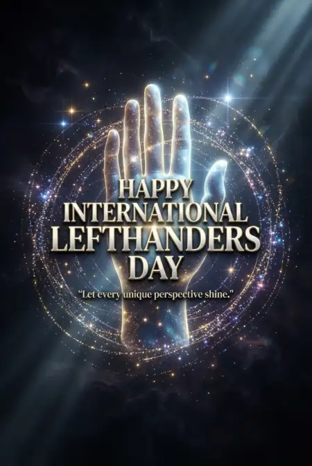 International Lefthanders Day Desktop Wallpaper 2026 - Free International Lefthanders Day 2026 Download