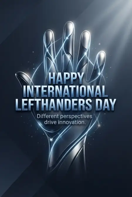 International Lefthanders Day Digital Graphics - Free International Lefthanders Day 2026 Download
