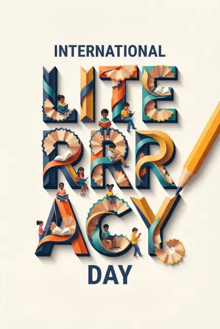 International Literacy Day 2026 4k Images - Free International Literacy Day 2026 Download