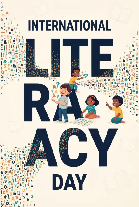 International Literacy Day 2026 Awareness Messages - Free International Literacy Day 2026 Download