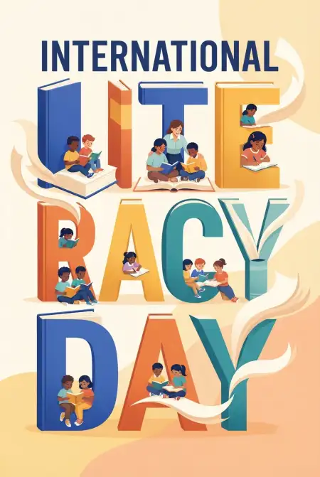 International Literacy Day 2026 Background Images - Free International Literacy Day 2026 Download