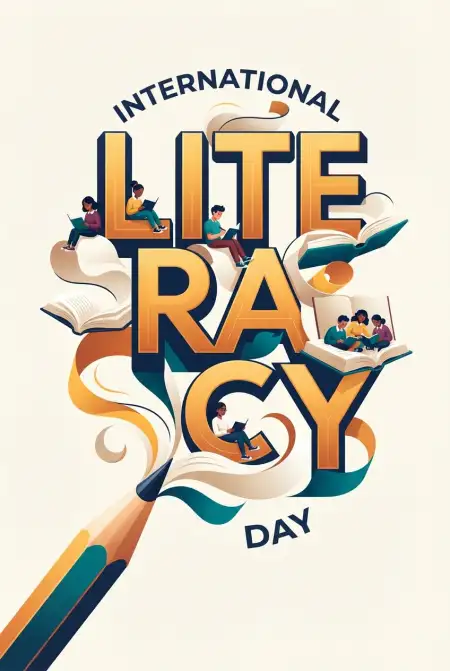 International Literacy Day 2026 Book Reading Images - Free International Literacy Day 2026 Download