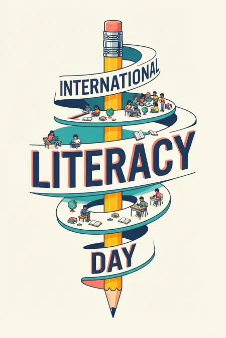 International Literacy Day 2026 Books And Education Images - Free International Literacy Day 2026 Download