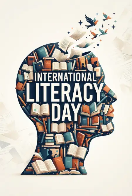 International Literacy Day 2026 Creative Images - Free International Literacy Day 2026 Download