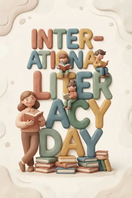 International Literacy Day 2026 Education For All Images - Free International Literacy Day 2026 Download