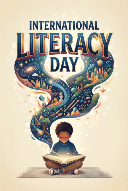 Free International Literacy Day 2026 Images Background Image Download