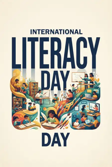 international literacy day 2026 learning images