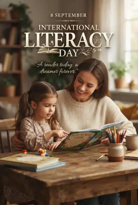 Free International Literacy Day 2026 Image Download