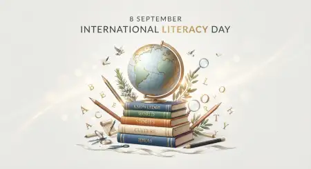 Free International Literacy Day Facebook Post Image Download