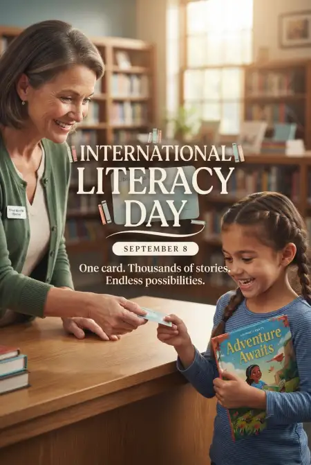 Free International Literacy Day Greeting Images Image Download