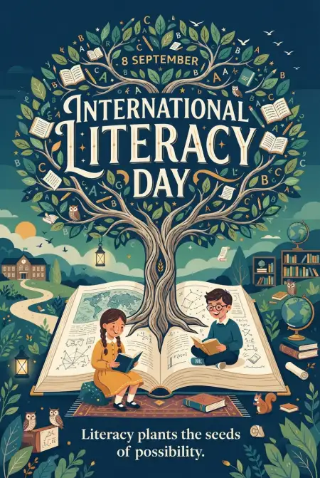 Free International Literacy Day Illustration Images Image Download